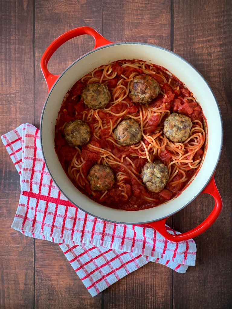 Tony's Spaghetti and Meatball Recipe from Disney's Lady and the Tramp.