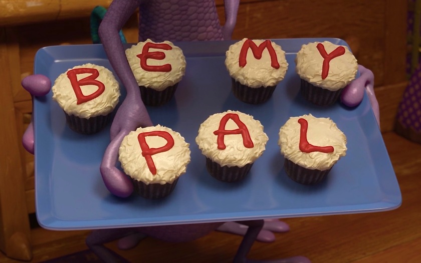 Be My Pal Cupcake Recipe from Disney and Pixar's Monster's University