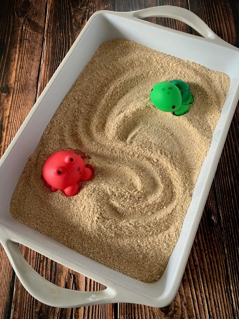 DIY Edible Sand for Sensory Play