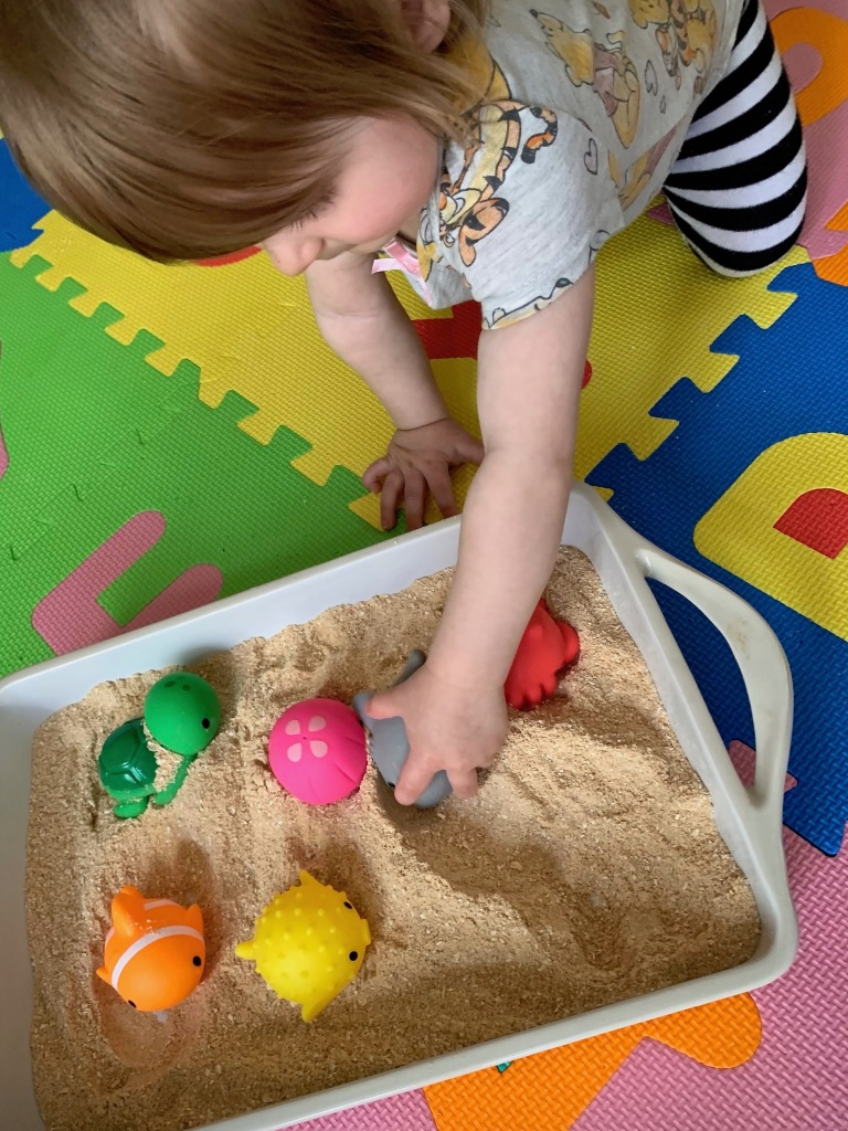DIY Edible Sand for Sensory Play