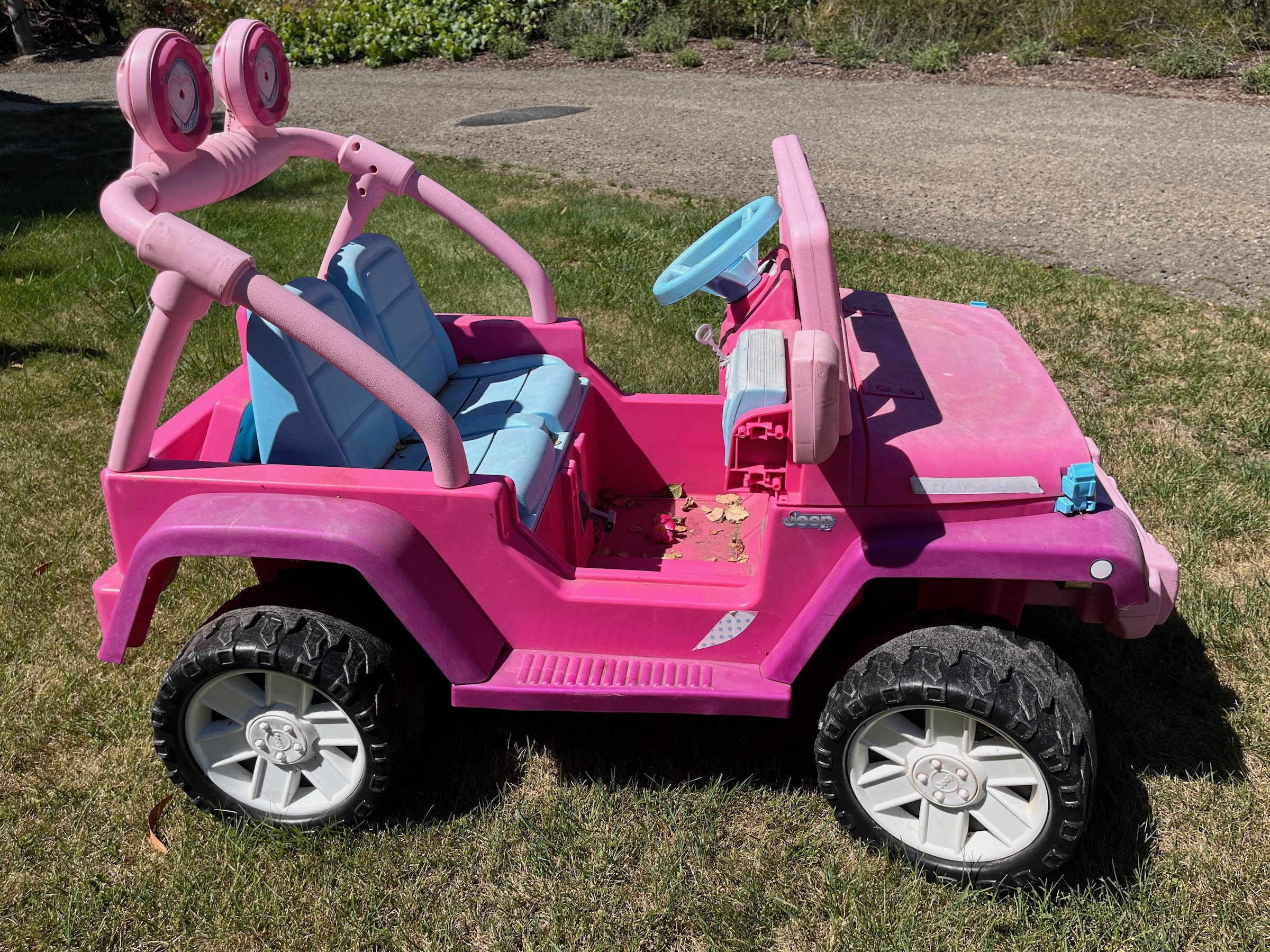 Transformed Power Wheels – Barbie to Jurassic Park Jeep – Whole Heartily