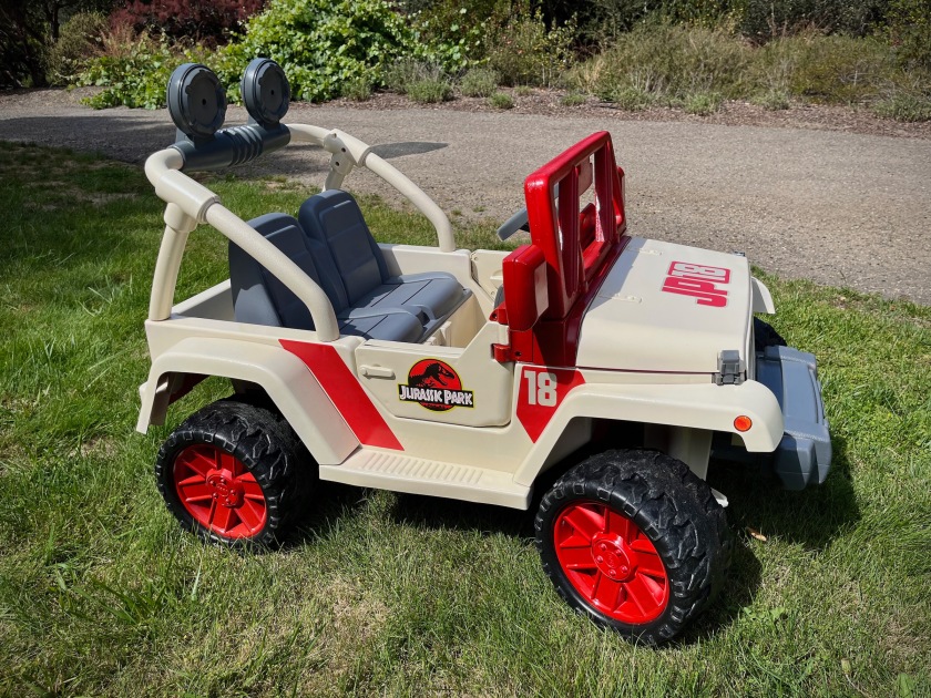 Transformed Power Wheels – Barbie to Jurassic Park Jeep – Whole Heartily